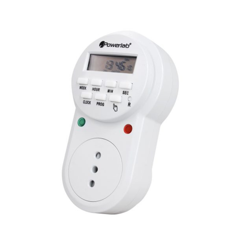 TIMER DIGITAL PORWERLAB 2000WATTS 09235-2