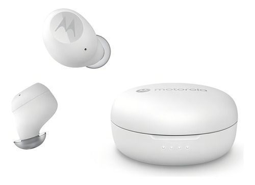 Audífonos Inalámbricos Motorola Tws Moto Buds 150 Bluetooth Color Blanco-0