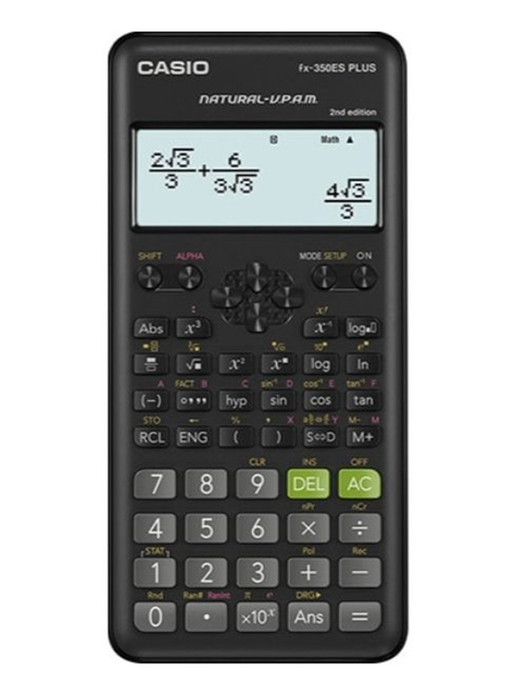  Calculadora Cientifica Casio Fx-350esplus Negro Esplus-0
