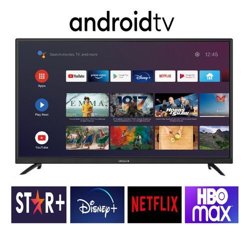 Smart Tv Android Full Hd Aiwa Bluetooth Google Assistant 43-0
