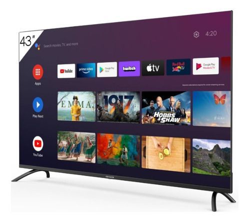 Smart Tv Android Full Hd Aiwa Bluetooth Google Assistant 43-1
