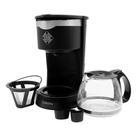 CAFETERA ELECTRICA TELEFUNKEN VERONA 0,6 LTS-1