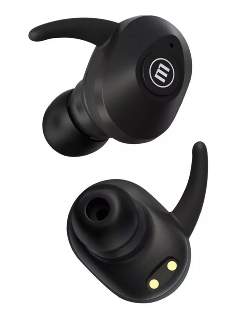Audífonos In Ear Inalambricos Tws Maxell Bluetooth Mini Duo Negro-1