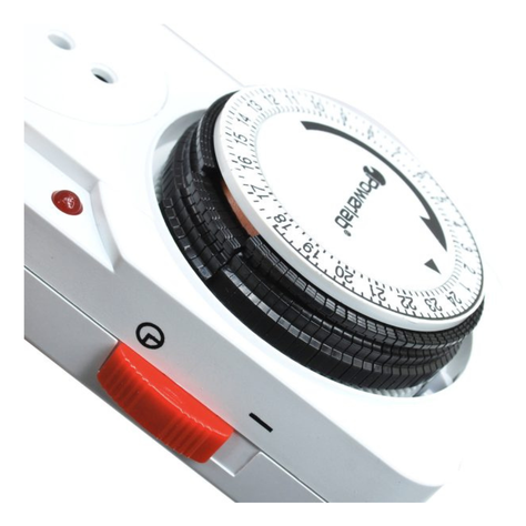 TIMER ANALOGO POWERLAB 2000 WATTS 09234-0