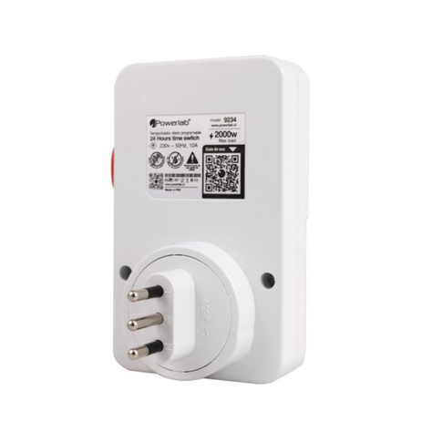 TIMER ANALOGO POWERLAB 2000 WATTS 09234-1