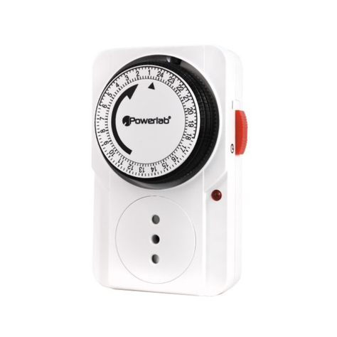 TIMER ANALOGO POWERLAB 2000 WATTS 09234-2