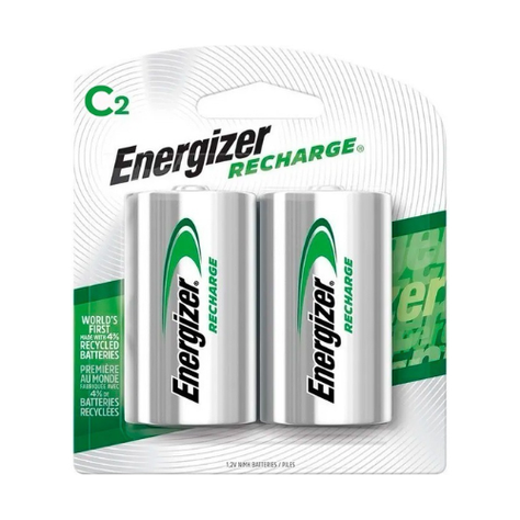 Pilas Energizer® Pilas C2 Recargable Pack 2 Unidades-0