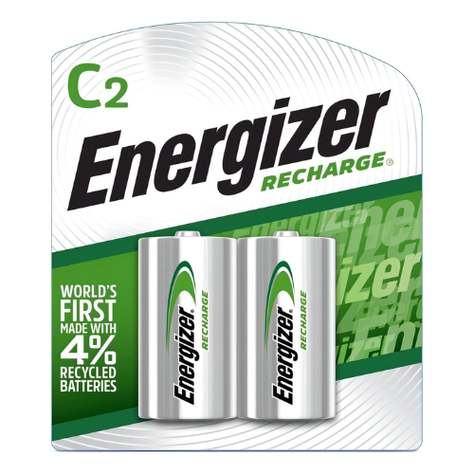 Pilas Energizer® Pilas C2 Recargable Pack 2 Unidades-2