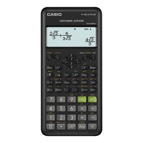Calculadora Científica Digital Casio Fx-82la Plus Negra-0