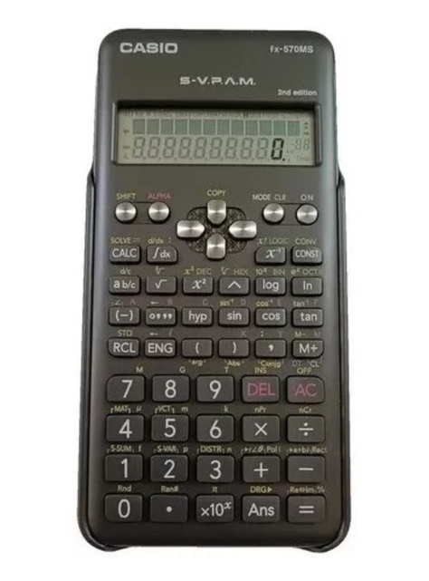 Calculadora Científica Casio Fx-570 Ms 401 Funciones-1