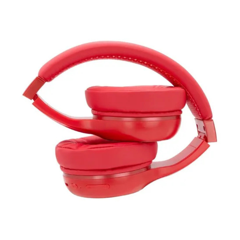 AUDIFONOS BLUETOOTH MOTOROLA MOTO XT220 ROJO -1