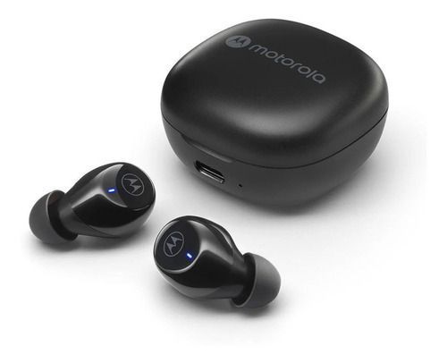 Auriculares In-ear Inalámbricos Motorola  Moto Buds 105 94mb-105 Black-1