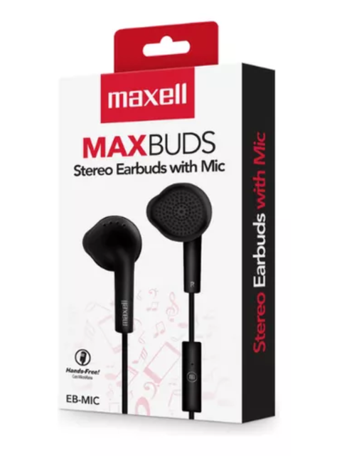 Audifonos Ultra Bass Maxell Maxbuds-0