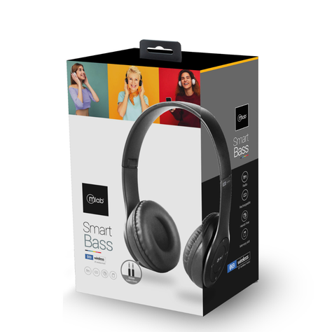 AUDIFONOS BLUETOOTH MICROLAB SMART BASS WIRELESS 09064-2