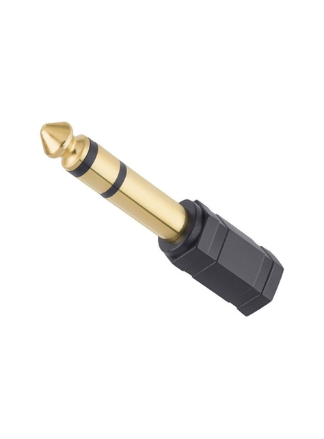 Adaptador De Audio Hembra 3.5mm A Macho 1/4 Ma-097-0