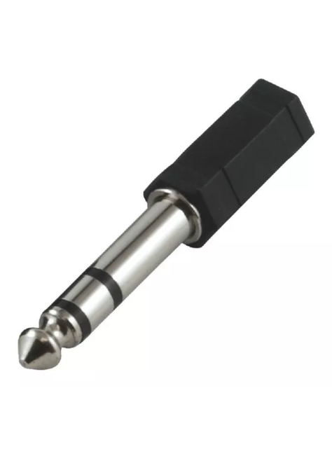 Adaptador De Audio Hembra 3.5mm A Macho 1/4 Ma-097-2