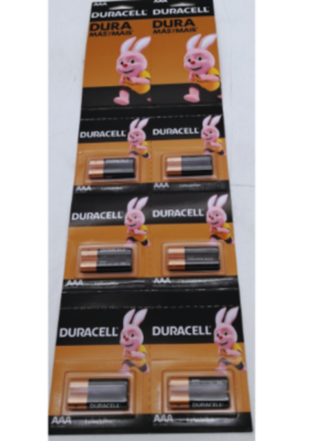 12 Pila Duracell Aaa Mn2400b2-1