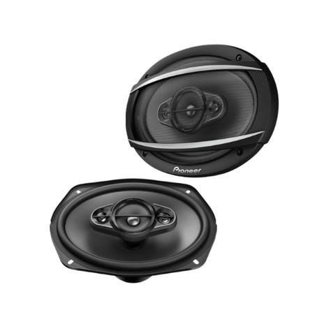 Parlantes Pioneer Ts-a6967s 450 Watts 6x9 4 Vias-0