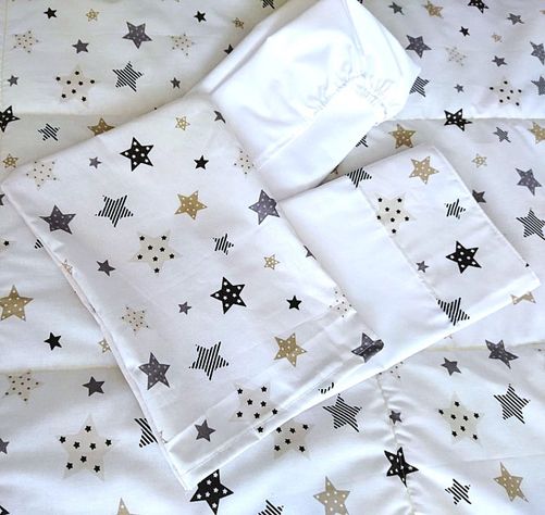 Set de sabana cuna colecho mas cobertor unisex-0