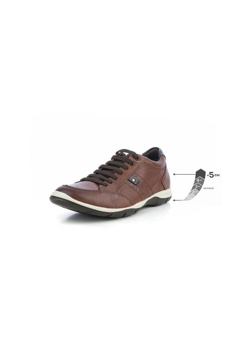 Zapatilla Hombre Control Café Max Denegri +5cms-0