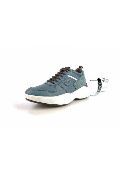 Zapatilla Hombre Spirit Celeste Max Denegri +7cms-0