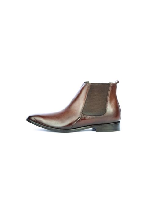 Botín Hombre Lord Café Max Denegri +7cms-1