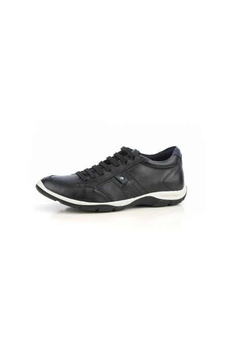 Zapatilla Hombre Control Negro Max Denegri +5cms-1