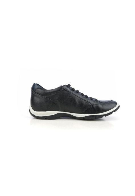 Zapatilla Hombre Control Negro Max Denegri +5cms-2