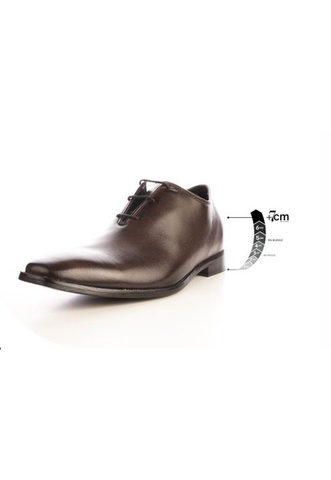 Zapato Hombre Lawrence Café Max Denegri +7cms -0