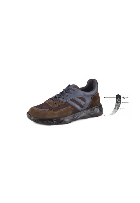 Zapatilla Hombre State Café Max Denegri +6cms-0