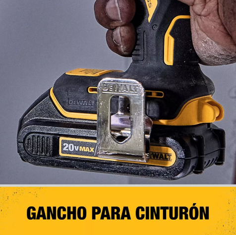 Atornillador de impacto atomic 20v dcf809d2-b2 dewalt-3