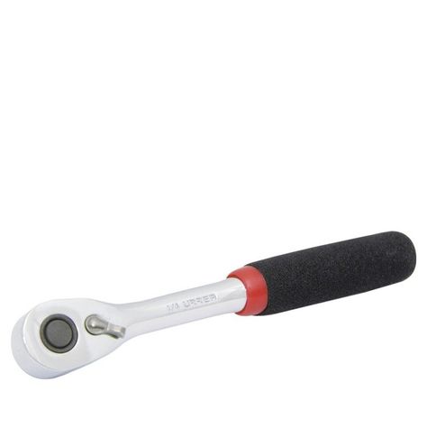 Matraca 1/4 pulgadas reversible rubber grip 4749h urrea-0
