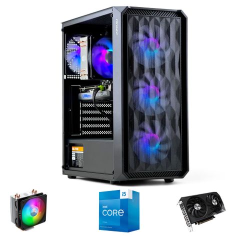 PC GAMER INTEL CORE i5 14400 16gb 500Gb RTX 3050 WiFi-0
