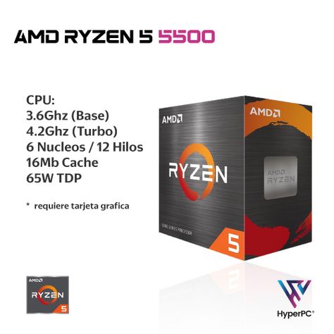 PC GAMER Bandit AMD RYZEN 5 5500 16gb 1Tb RTX 3050 WiFi-2