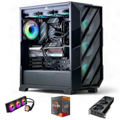 PC GAMER: AMD RYZEN 7 5800x 64gb 2Tb RTX 4060 Ti 16GB WiFi-0
