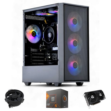 PC GAMER: AMD RYZEN 5 8500G 16gb DDR5 1Tb RTX 3050 WiFi 6xFAN-0