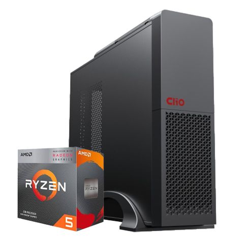 PC oficina slim: AMD RYZEN 5 5600GT 8gb 500Gb Radeon Vega WiFi-0