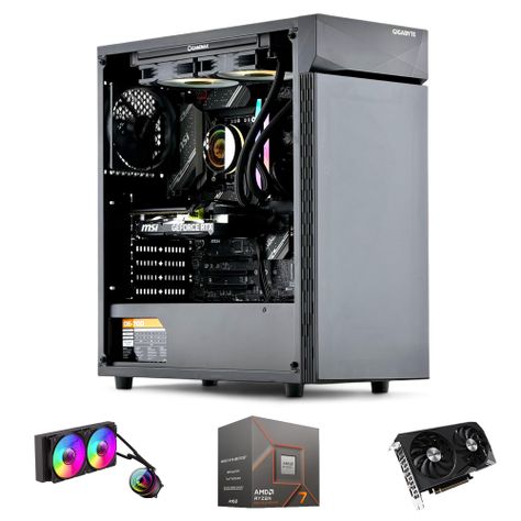 PC GAMER AMD RYZEN 7 8700 32Gb DDR5 2Tb RTX 4070 Ti SUPER WiFi-0