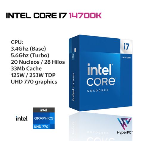 PC Workstation Audio Ultra INTEL CORE i7 14700K 64gb DDR5 2Tb UHD 770-1