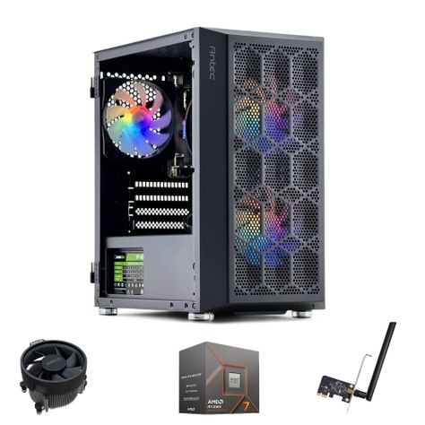PC GAMER: AMD RYZEN 7 8700G 16gb DDR5 1Tb Radeon 780M WiFi-0