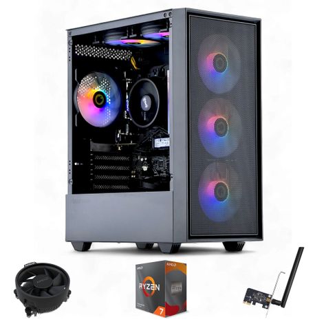 PC GAMER Storm: AMD RYZEN 7 5700g 16gb 1Tb Radeon Vega WiFi 6xFAN-0