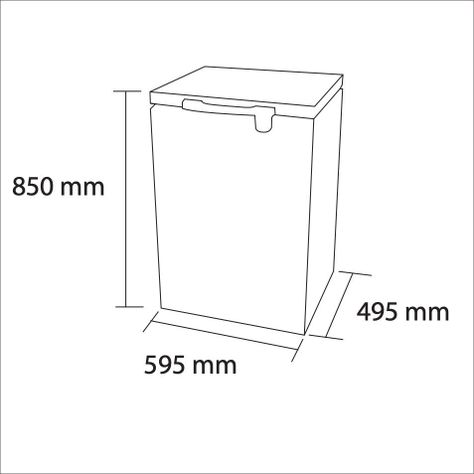 Congelador dual tapa dura 99 litros HS-129C-4
