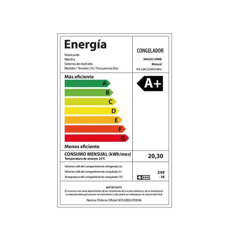 Congelador dual 249 litros  HS-324C-4