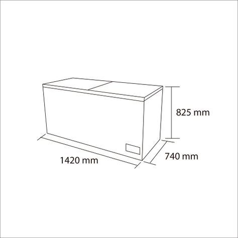 Congelador dual 412 Lts HS-546C-2