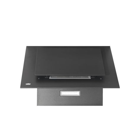 Campana Mural Negra 60 cm, 3 velocidades-3