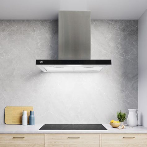 Campana Rectangular C.Touch 60 cm, 3 velocidades-5