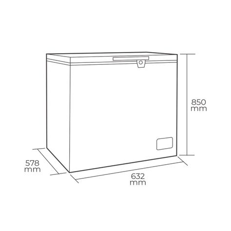Congelador Dual Tapa Dura 145 litros HS-186C-3