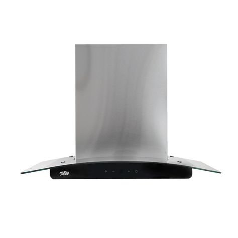 Campana Vidrio Curvo Touch 60 cm, 3 Velocidades-0