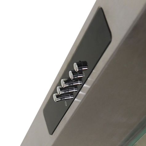 Campana Acero Inox 60 cm, 3 velocidades-5