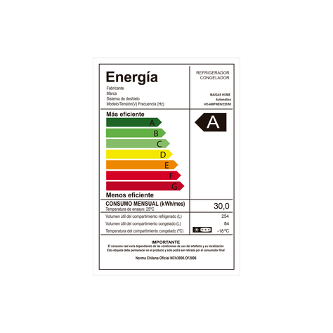 REFRIGERADOR NO FROST 338 LTS-5
